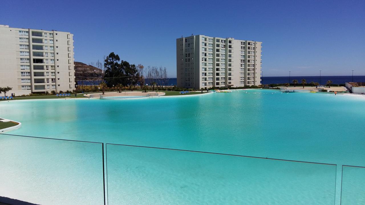 Papudo Laguna Vista Al Mar Y Piscina Esterno foto