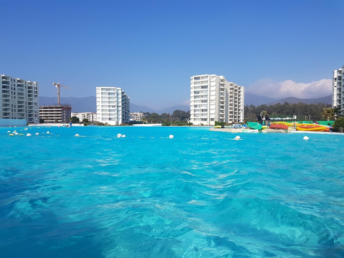 Papudo Laguna Vista Al Mar Y Piscina Esterno foto