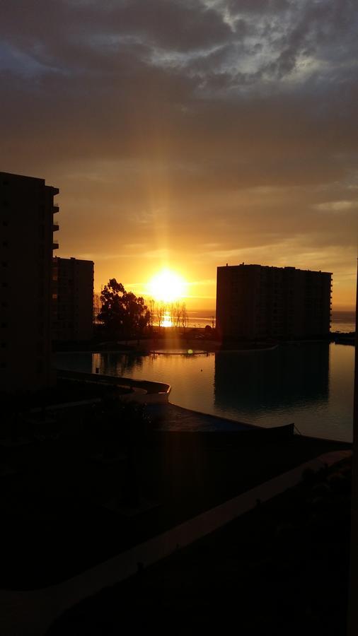 Papudo Laguna Vista Al Mar Y Piscina Esterno foto